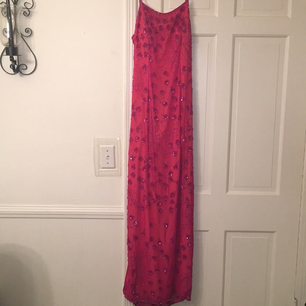 Andretta Donatella Pink Detailed Dress